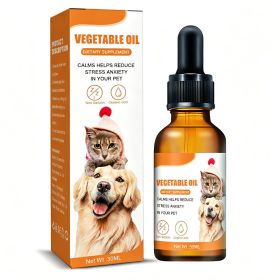 Pet Calming Hemp Oil For Dogs & Cats, Natural Anxiety Relief Supplement, Improve Appetite & Support Pet Health, 30ml Pet Calming Hemp Oil For Dogs & Cats, Natural Anxiety Relief Supplement, Improve Appetite & Support Pet Health, 30ml